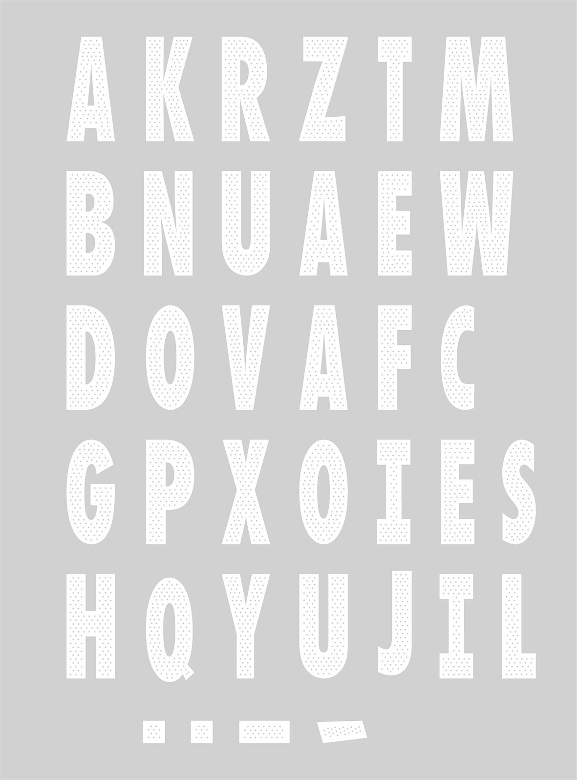 Abecedarios blanco classique